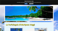 Desktop Screenshot of mariposaviaggi.it